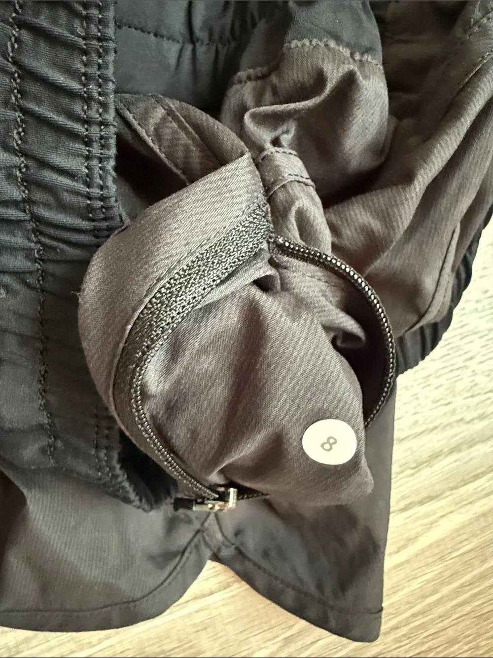 Lululemon Tracker Short II *2-way Stretch Black 8